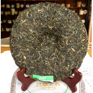 龙生 营盘之春五星 普洱茶生茶  2007年 357克/饼 图3