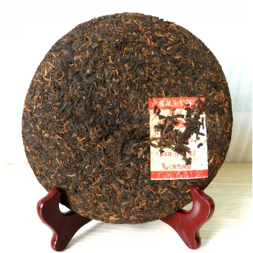 龙生 心系营盘513宫廷 普洱茶熟茶 2007年 357克/饼 图2