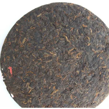 龙生 心系营盘513醇香饼 普洱茶熟茶 2007年 357克/饼 图2