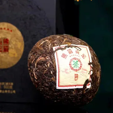 中茶 熊猫贡沱 普洱茶 生茶 2020年 500克/盒 图3
