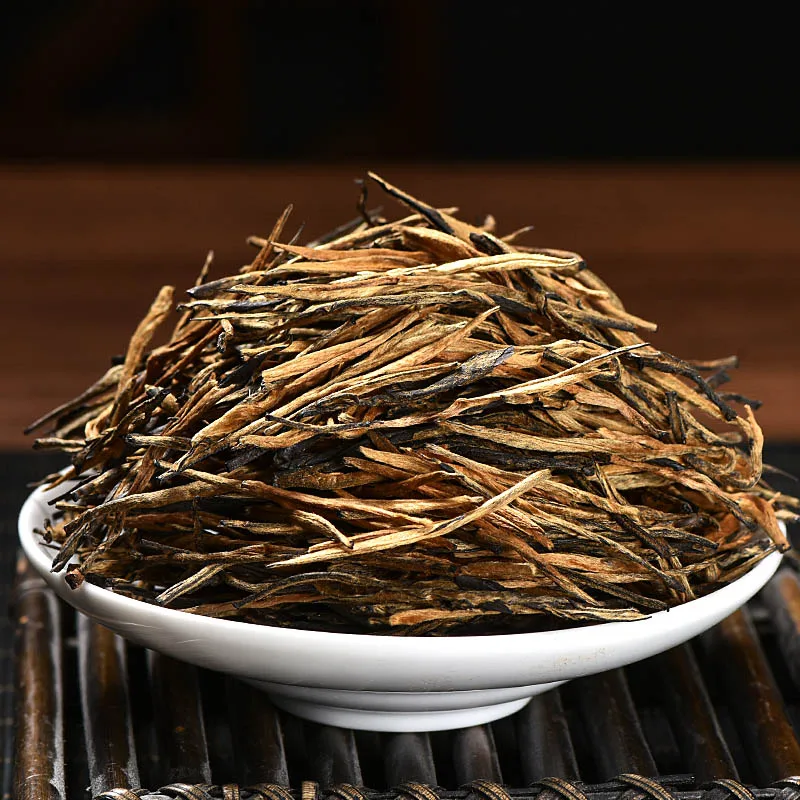 云南红茶松针滇红茶特级凤庆老树工夫红茶散装  2022年  1公斤 图1