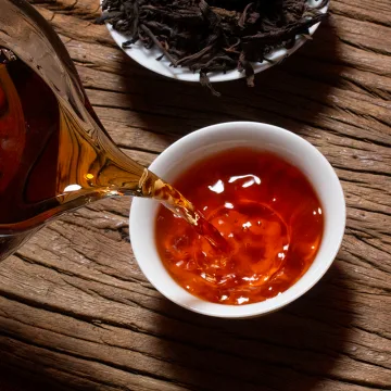 中木九八年老茶 普洱茶 熟茶 120克/罐 图3