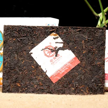 中茶 金花熟砖  普洱茶  熟茶  2015年  250克/盒 图3