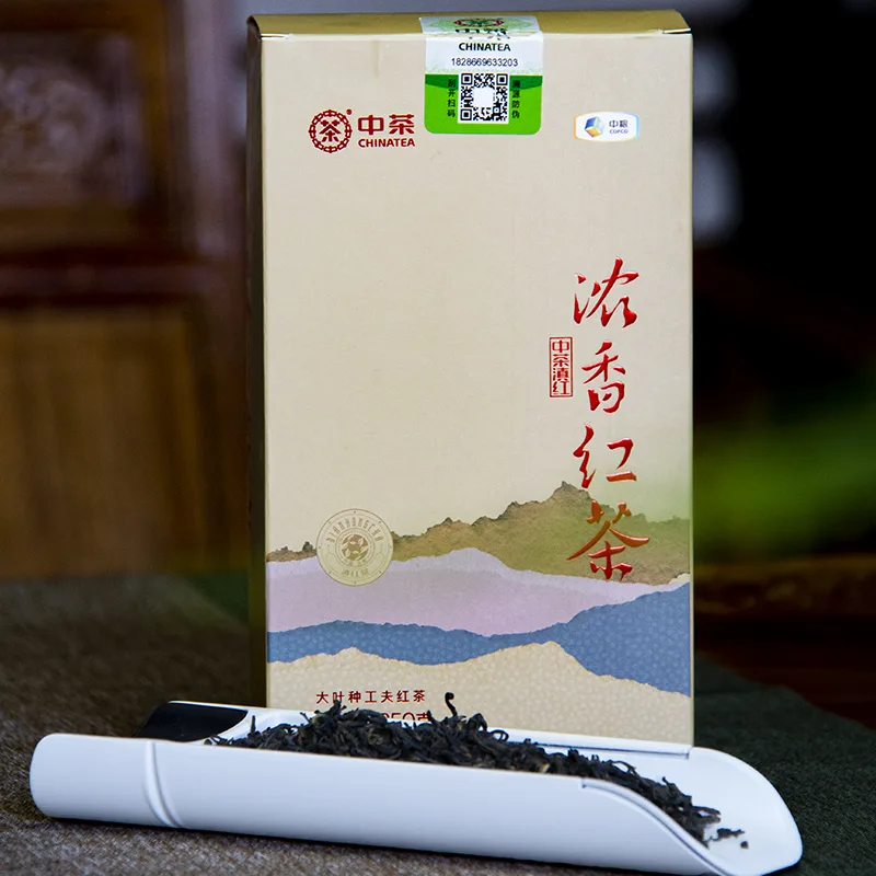 中茶 浓香红茶 红茶 2021年  250克/盒 图1