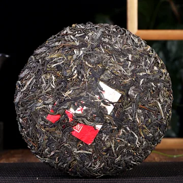 中茶 飞天大红印 尊享版  普洱茶  生茶  2022年  357克/饼 图2