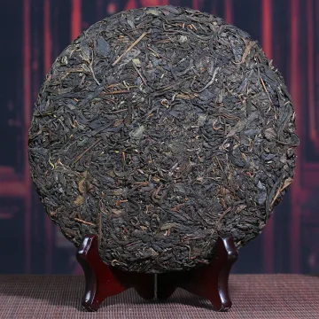 易武正山(落水洞)普洱茶 生茶 2007年 357克/饼 图2
