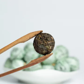 后月清.龙珠 品鉴级生茶  100克/袋 图2