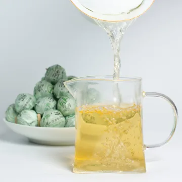 后月清.龙珠 品鉴级生茶  100克/袋 图4