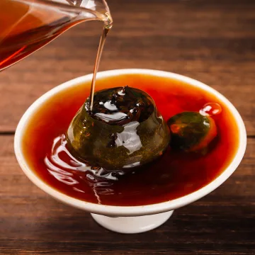 新会小青柑  普洱茶熟茶 10年古树宫廷  200克/袋 图3