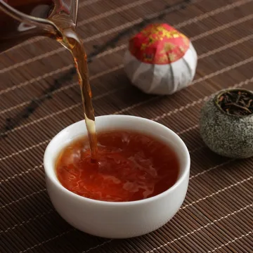 新会小青柑  普洱茶熟茶 10年古树宫廷  200克/袋 图4