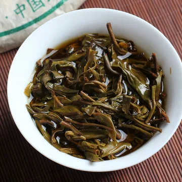 【已售罄】布朗青饼  勐海福今茶厂  普洱茶  生茶   357克/饼 图4