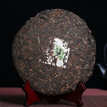 翠羽丹霞轩 班章青饼 老树圆茶 普洱茶 生茶 2007年 357克/饼 图2