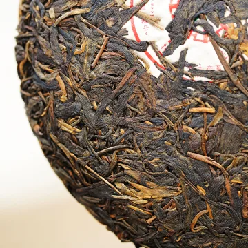 中茶5861印级铁饼  普洱茶  生茶  380克*7饼 图4
