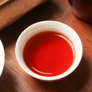 【已售罄】中木易武古醇茶砖 普洱茶 熟茶 2022年  500克/砖 图5