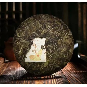 中茶蝴蝶白茶 5812玉兔仙生·白牡丹白茶饼 兔年生肖纪念茶 357克/饼 图2