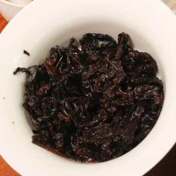 中茶 绿印7572 普洱茶 熟茶 2005年/357克/饼 熟茶标杆 陈年老茶 图4