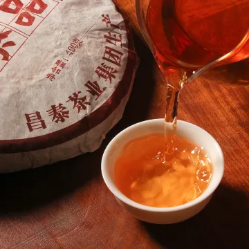 昌泰 昌泰正品 普洱茶 生茶 2006年/400克/饼 陈年老茶 昌泰号珍藏七子饼茶 图3