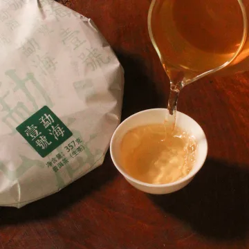 中木2023年勐海壹号 普洱茶生茶 357克/饼 图3