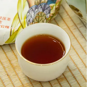 中茶珍藏红孔雀 普洱茶 熟茶 2023年 200克/饼 图3