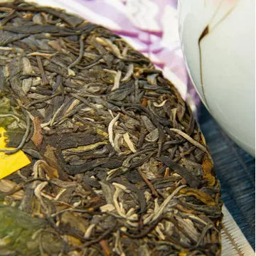 中茶老树普洱紫印 普洱茶 生茶 2023年 357克/饼 图3