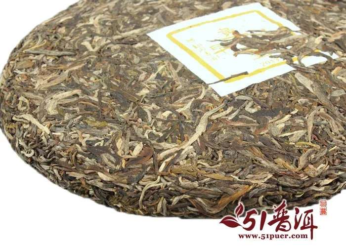 郎河 黄金早春 普洱茶 生茶 2013年/500克/饼 图5
