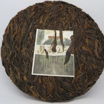 龙马同庆号茶叶  困鹿山 普洱茶茶 生茶 2007年 357克/饼 图2