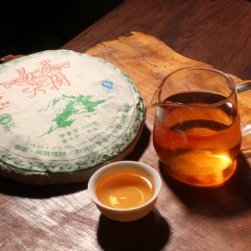 老曼峨易武大树 普洱茶 生茶 2008年 500克/饼 图3
