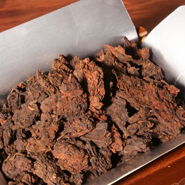中木班章老茶头 普洱茶 熟茶 精品木质礼盒装 500克/盒 图2