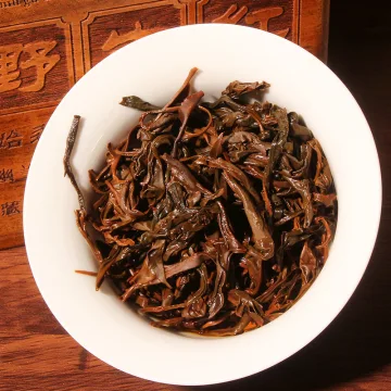 中木古树野生晒红散茶 红茶  精品木质礼盒装 260克/盒 图4