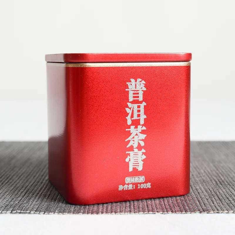 中木 云南陈年普洱茶熟茶 浓缩熟茶 茶膏100克/罐 图1