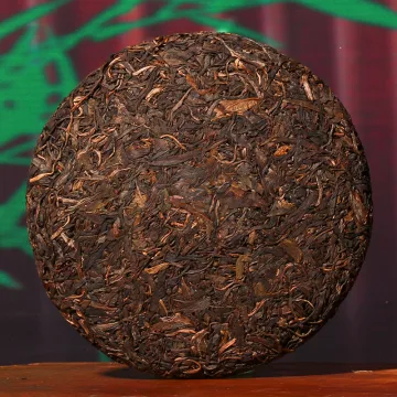 【已售罄】中木景迈大平掌  普洱茶生茶  2023年 357克/饼  老料新压 图2