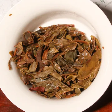 【已售罄】中木景迈大平掌  普洱茶生茶  2023年 357克/饼  老料新压 图4