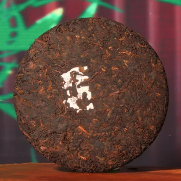 【活动特惠】中木班章  普洱茶熟茶  2023年 357克/饼  老料新压 图2