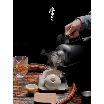 学古 传家壶 复古焖茶壶热水壶暖壶热水瓶家用保温 图3