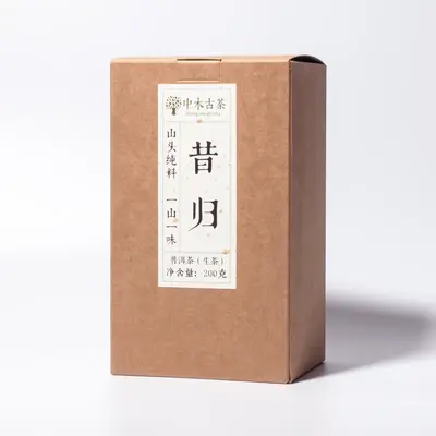 2024年 昔归古大树头春 普洱生茶散料 200克/盒
