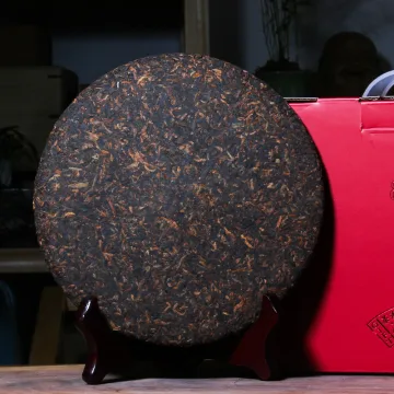 【春节特惠】整提易武熟茶 普洱茶 甘甜润滑 357克/饼*7饼 图2