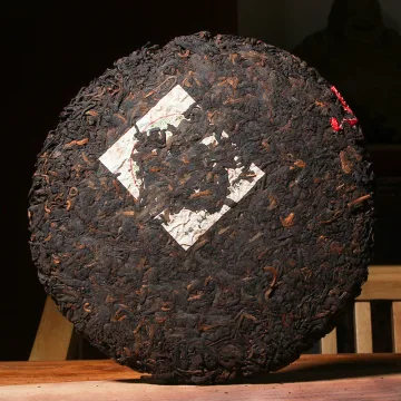 兴叶 2007年远年回甘七子饼 普洱茶熟茶 357克/饼 图2