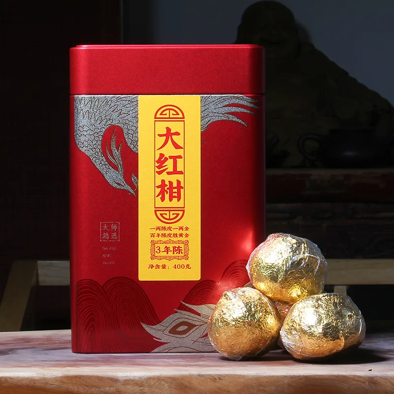 中木三年陈柑普茶 陈香浓郁、果香醉人 400克/盒