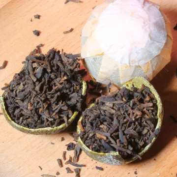 【活动特惠】中木小青柑 柑普茶 陈香浓郁 果香醉人 350克/盒 图2