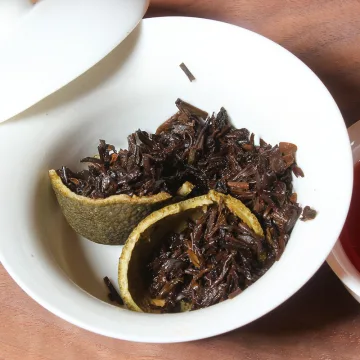 【活动特惠】中木小青柑 柑普茶 陈香浓郁 果香醉人 350克/盒 图4