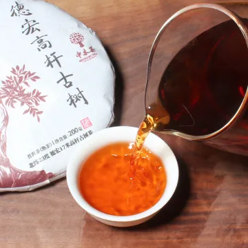 【已售罄】中木 德宏高杆古树熟茶 51普洱网十六周年纪念饼古树纯料 轻发酵 200克/饼 图3