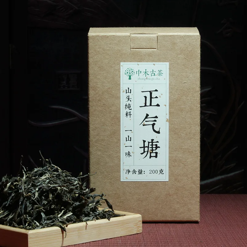 【已售罄】中木2025年正气塘 头春 普洱茶晒青 生茶 散茶 200克/盒