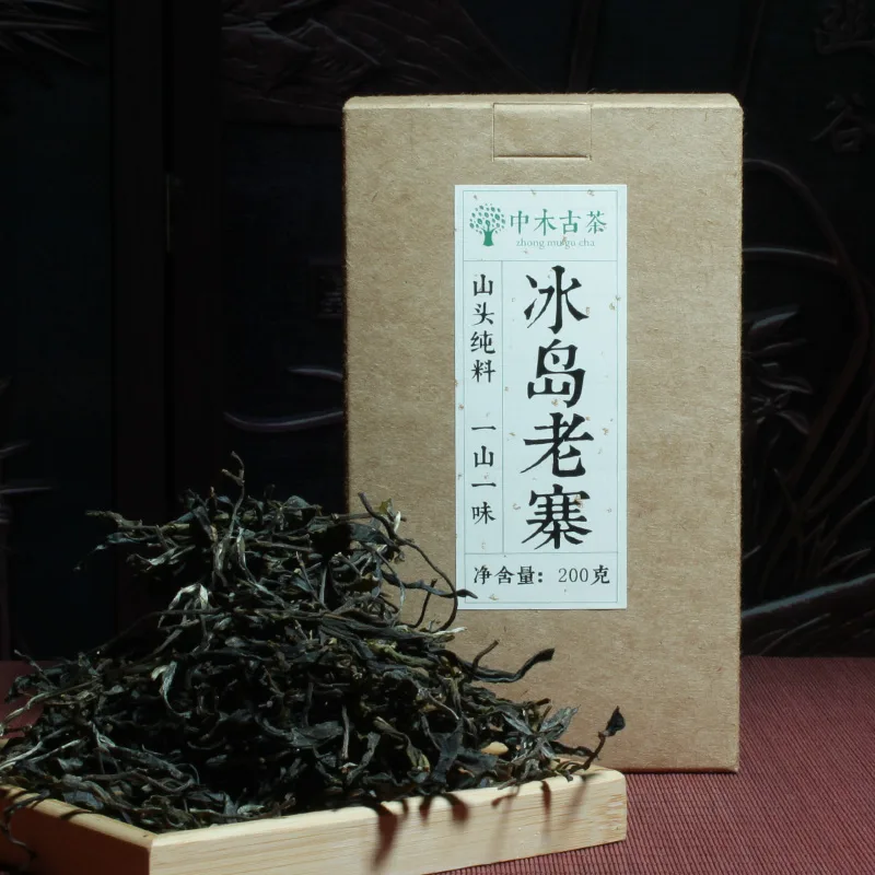 【已售罄】中木2025年冰岛老寨 大树头春 普洱茶晒青 生茶 散茶 200克/盒