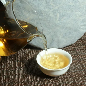 【已售罄】茶农手里的好茶，2014年的月光白 金汤白茶 老白茶330克/饼 图3