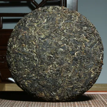 2010年 南糯山普洱茶生茶 357克/饼 图2