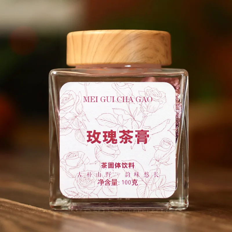 云南普洱茶 茶膏 玫瑰熟茶 100克/罐 全溶型 图1