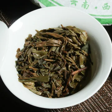 傣乡御饼 班章普洱W 普洱茶生茶 2010年357克/饼 图4