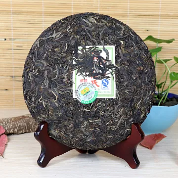 2007年勐库戎氏 特级青饼 生茶 400克/饼 图2