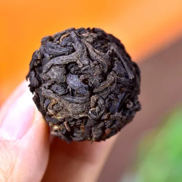 【新品特惠】2024年一头大象 布朗醇味龙珠 熟茶 105克/袋 图3