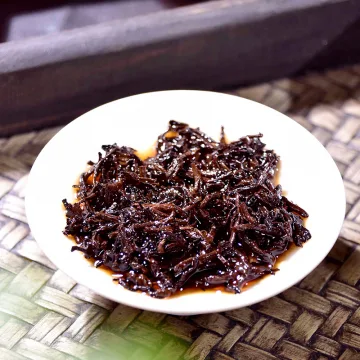 【新品特惠】十饼装 2024年一头大象 95迷你小饼 熟茶 7.5克/饼 图4